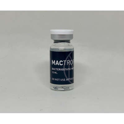 Bacteriostatic water vial 10ml Mactropin